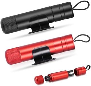Fentar 2Pcs Car Window Breaker, Compact Seat Belt Cutter and Window Breaker, Upgraded Car Safety Hammer, Car Escape Tool Glass Breaker, Seatbelt Cutter, Car Essentials Glass Hammer Window Breaker Tool
