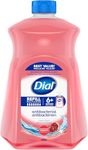 Dial Antibacterial Liquid Hand Soap Refill, Pomegranate & Tangerine, 1.53L, Red