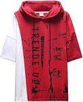 KENAIJING Men's Short Sleeve Hooded