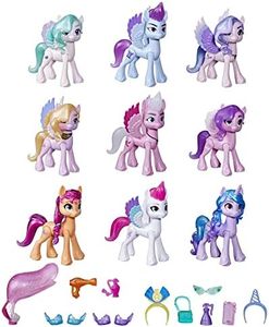 Hasbro My Little Pony - Royal Gala Collection Toy - 9 Pony Figures and 13 Accessories - Doll and Toys for Kids - Girls and Boys - F2031 - Ages 5+