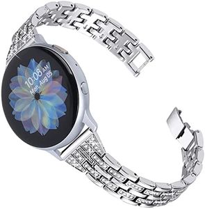 JOYOZY Women Stylish Bands Compatible with Galaxy Watch 6/7/FE/4/5 40mm 44mm/Watch 5 Pro 45mm/Watch 6/4 Classic 42mm 46mm 43mm 47mm/Active 40mm/Active2 40mm 44mm,20mm Quick Release Strap