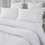 Brandream White Quilt Set Queen Siz