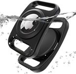 SANKALA Airtag Dog Collar Holder, [2 Pack] Waterproof Airtag Case for Dog Collar, TPU & Silicone Full Body Covered Apple Airtag Holder for Dog Collar, Airtag Protective Cover for Pet Collar Backpack
