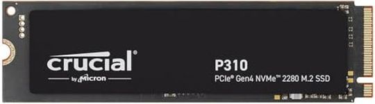 Crucial P310 1TB 2280 PCIe Gen4 3D NAND NVMe M.2 SSD – Up to 7,100 MB/s – Shift up to Gen4 – Internal Solid State Drive (PC) – CT1000P310SSD801