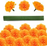 GOMALL 80 pcs Artificial Marigold F