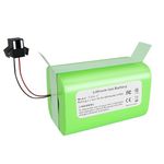 TREE.NB 14.4V 4000mAh Rechargeable Lithium Battery Replacement for Ecovacs Deebot N79, N79S, DN621, DN622, Eufy RoboVac 11, 11S, 11S MAX, 15T, 30, 30C Max, 15C, 15C MAX, 12, 35C