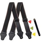 2PCS Adjustable Guitar Strap, Cotto