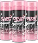 Car Interior Cleaner, Polishing Cleaner Detailer Spray for Vehicle Detailing, 450ml Aerosol 15 fl oz with Iron Can (3-Pack)