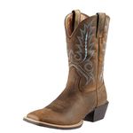 ARIAT Men's Sport Outfitter Western Cowboy Boot, Distressed Brown, 12 M US