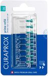 Curaprox CPS 06 Prime Refill Interdental Brushes, 8-Piece Refill Pack interdental Brushes CPS 06 Prime, 0.6 mm to 2.2 mm, Turquoise