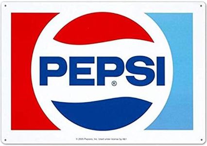 Pepsi 1970 Logo Metal Sign