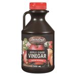 Apple Cider Vinegar, Ancestral, 100% Natural, Contains The Mother, Unfiltered & Unpasteurized Liquid, Healthy & Nutritious, Canadian Made, 500ML