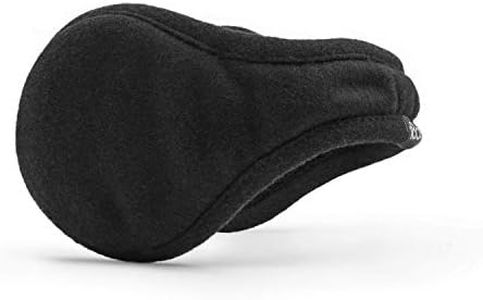 180s Chesterfield Ear Muffs, Black, One Size