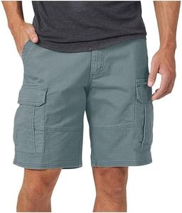 Cargo Shorts for Men 5 Inch Inseam Lightweight Quick Dry Casual Work Summer Outdoor Hiking Golf Active Wear Multi Pocket 03# Navy Large