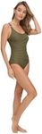 DKNY Women's One Piece Scoop Neck B