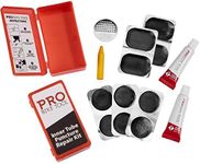 PRO BIKE TOOL Tire Puncture Repair kit - Bike Patch with Glue - Bike Patch - Bike tire Repair kit - Bike Repair kit (Set of 2)