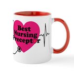 CafePress Best Nursing Preceptor 11 oz (325 ml) Ceramic Coffee Mug