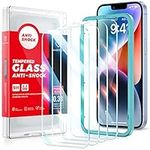 SmartDevil [4-Pack Screen Protector for iPhone 13 Pro Max/iPhone 14 Plus (6,7"), 9H Hardness HD Tempered Glass Film, Bubble-Free, Scratch Resistant, Military Grade Shatterproof