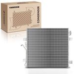 A-Premium Air Conditioning A/C Condenser Compatible with Dodge Nitro 2007-2011 & Jeep Liberty 2008-2012, 3.7L 4.0L, Automatic Transmission, Replace# 3664, 3683, 940461