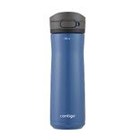 Contigo Jackson Chill drinks bottle, large BPA-free stainless steel water bottle, 100 % leakproof, keeps drinks cool for up to 24 hours; insulated bottle for sports, cycling, jogging, hiking, 590 ml