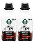 Starbucks Cold Brew Coffee Concentrate - Signature Black, 32 FL OZ (Pack of 2)