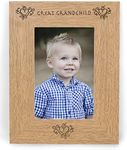 GREAT GRANDCHILD 6x4 Photo Picture Frame Birthday Mothers Fathers Day for Grandad Grandmother Grandparents Nan Nanny Gramps Gran Presents