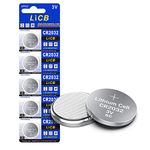 LiCB CR2032 3V Lithium Battery Long-Lasting,and Non-Rechargeable CR 2032 5 Pack