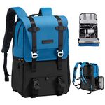 K&F Concept Camera Backpack, Camera bags for photographers Large Capacity Camera Case with Raincover,15-15.6 Inch Laptop Compartment Compatible for Canon/Nikon/Sony/DJI Mavic Drone(Beta Backpack 20L)