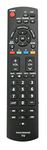 New N2QAYB000485 Replacement Remote Control fit for Panasonic TV TC-P54S2 TC-L22X2 TC-L32X2 TC-L42D2 TC-P42U2 TC-58PS24 TC-65PS24 TC-42LD24 TC-42LS24 TC-42PX24 TC-50PX24 TC-L32C22 TC-L37C22 TC-32LX24
