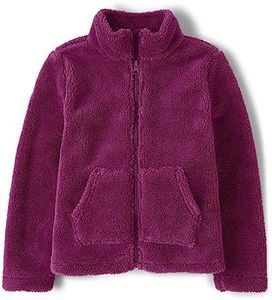 The Children's Place Girls' Light-Weight, Zip-Front, Jacket, Magic Potion, XX-Large