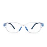 Intellilens Computer Glasses for Eye Protection | Reading Glasses | Blue Light Blocking Glasses Spectacles | Blue Cut Glasses for Kids | UV Protection Glasses for Kids | Zero Power | Small | Clear