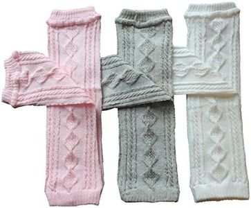 Toptim Baby Knitted Leg Warmers for Little Girls Toddlers & Children (Color of 3)