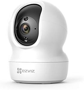 EZVIZ Security Camera, 2K Home WiFi Camera,360 PTZ Indoor IP Surveillance Camera, Baby/Pet Monitor,Two Way Talk,Night Vision,Auto Tracking,Compatible with Alexa, Google (CP1 3MP)