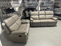 Valencia Leather 3+2 Recliner with 