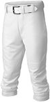 Easton PRO Pull Up Baseball Pant Series | Youth | Full Length | Elastic Bottom White