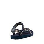 TEVA Women's Original Universal Comfortable Quick-Drying Casual Sport Sandal, Sun and Moon Insignia Blue, 9