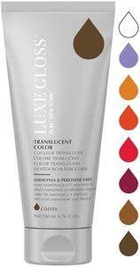 ECRU New York LUXE GLOSS Hair Gloss for Enhanced Color and Glass-Like Shine, Coffee