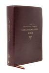 The NKJV, Charles F. Stanley Life Principles Bible, 2nd Edition, Leathersoft, Burgundy, Comfort Print: Growing in Knowledge and Understanding of God Through His Word