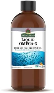 Nature's Answer, Liquid Omega-3 (Omega-3 Liquido), con EPA e DHA, Ad Alto Dosaggio, 480 ml, Testato in Laboratorio, Senza Glutine, Non OGM