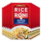 Rice-A-Roni Chicken Flavour Rice & Vermicelli Mix With Chicken Broth & Herbs, Multi-Pack, 227g (Pack of 12)