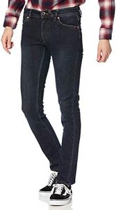 Volcom Men's Vorta Slim Fit Stretch Denim Jean, Vintage Blue, 28W x 30L
