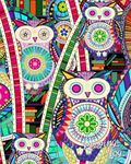 Reading Log: Gifts for Book Lovers / Reading Journal [ Softback * Large (8" x 10") * Carnival Owls & Books * 100 Spacious Record Pages & More... ]