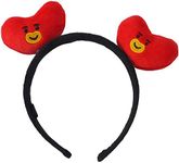 BT21 LINE FRIENDS 3D Plush Embroidered Womens Headband, TATA, One Size