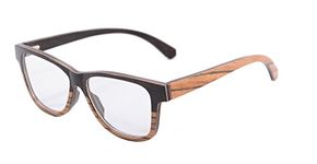 SHINU Classic Wooden Frame Eyeglasses Anti Blue Light Computer Glasses-F136(anti blue light)