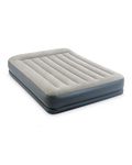 Intex Queen Pillow Rest Mid-Rise Airbed with Fiber-Tech RP Inflated Size: 152cm x 203cm x 30cm (64118ND)