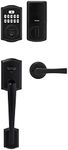 Weiser Matte Black Front Door Lock 