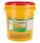 SIKA Liquid waterproofing admixture SikaCim For concrete and plastering 100 grams per 50 kg bag of cement Reduces shrinkage 20 kg Brown