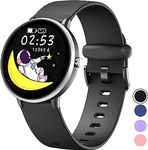 ZONEY Kids Smart Watch, Fitness Tracker for Kids Boys Girls Age 6-16, Sports IP68 Waterproof Activity Tracker with Sleep Tracking, Kids Watch with Pedometer, Alarm, Watch for Kids(Black)