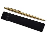 Parker Classic Slimline Ballpoint Personalised Pen In Classy Gift Bag Ideal Anniversary, Birthday or Fathers Day Gift Perfect For Men & Women Engraved Parker Pen With Laser Engraving (Gold)