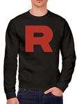 R Team - Youth & Mens Sweatshirt - Blast Off Game Geeky L Black